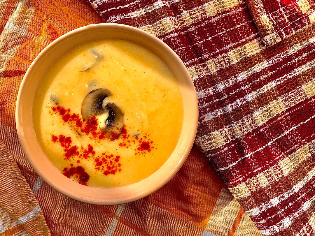 Грибной суп с плавленым сыром - Пошаговый рецепт с фото.