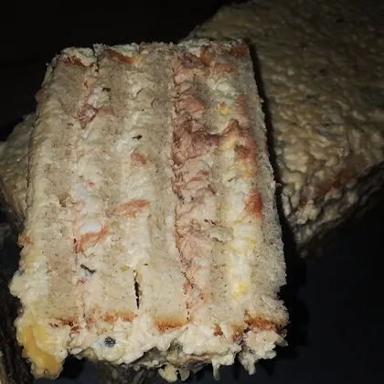 Сэндвич-пирог с тунцом 🎅