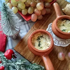 Жульен с курицей и грибами