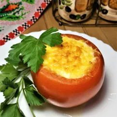 Помидоры фаршированные курицей