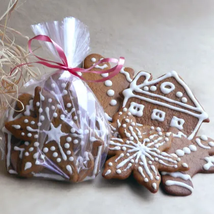 Имбирное печенье в подарок на Новый Год и Рождество