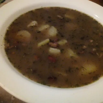 Суп из фасоли