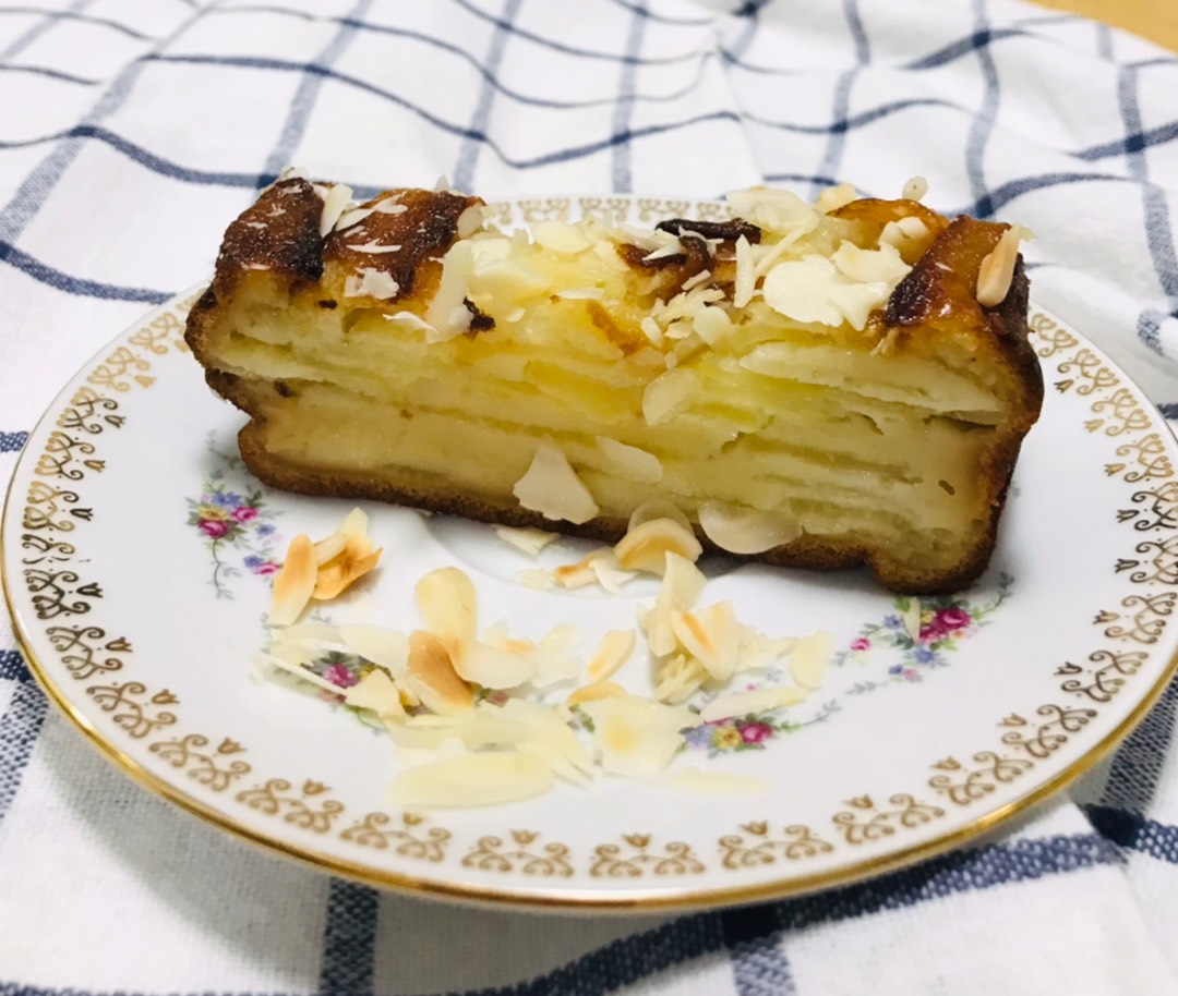 Тарт Таттен (французский пирог-перевертыш) с яблоками - рецепт автора Винтажная кухня