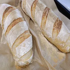 Багеты на закваске Левито Мадре 