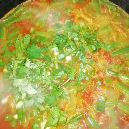 Овощной лёгкий суп