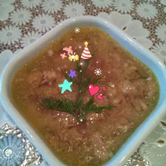 Холодец из индейки и курочки "Новогодний"🎄