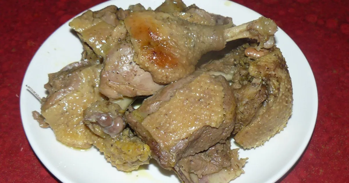 Тушеная утка кусочками. Простой и вкусный рецепт! Stewed duck