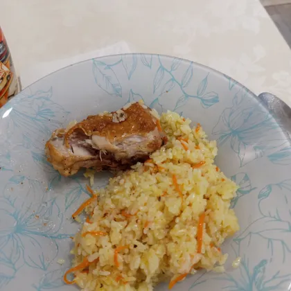 Плов с курицей