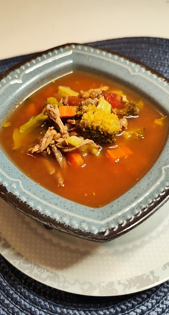 Корсиканский суп с полбой, пошаговый рецепт с фото