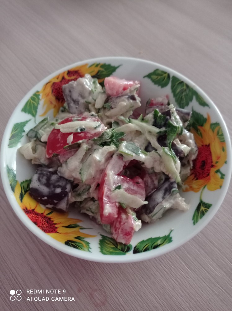 Дачный салат