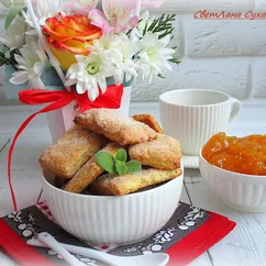 Сметанное печенье к чаю