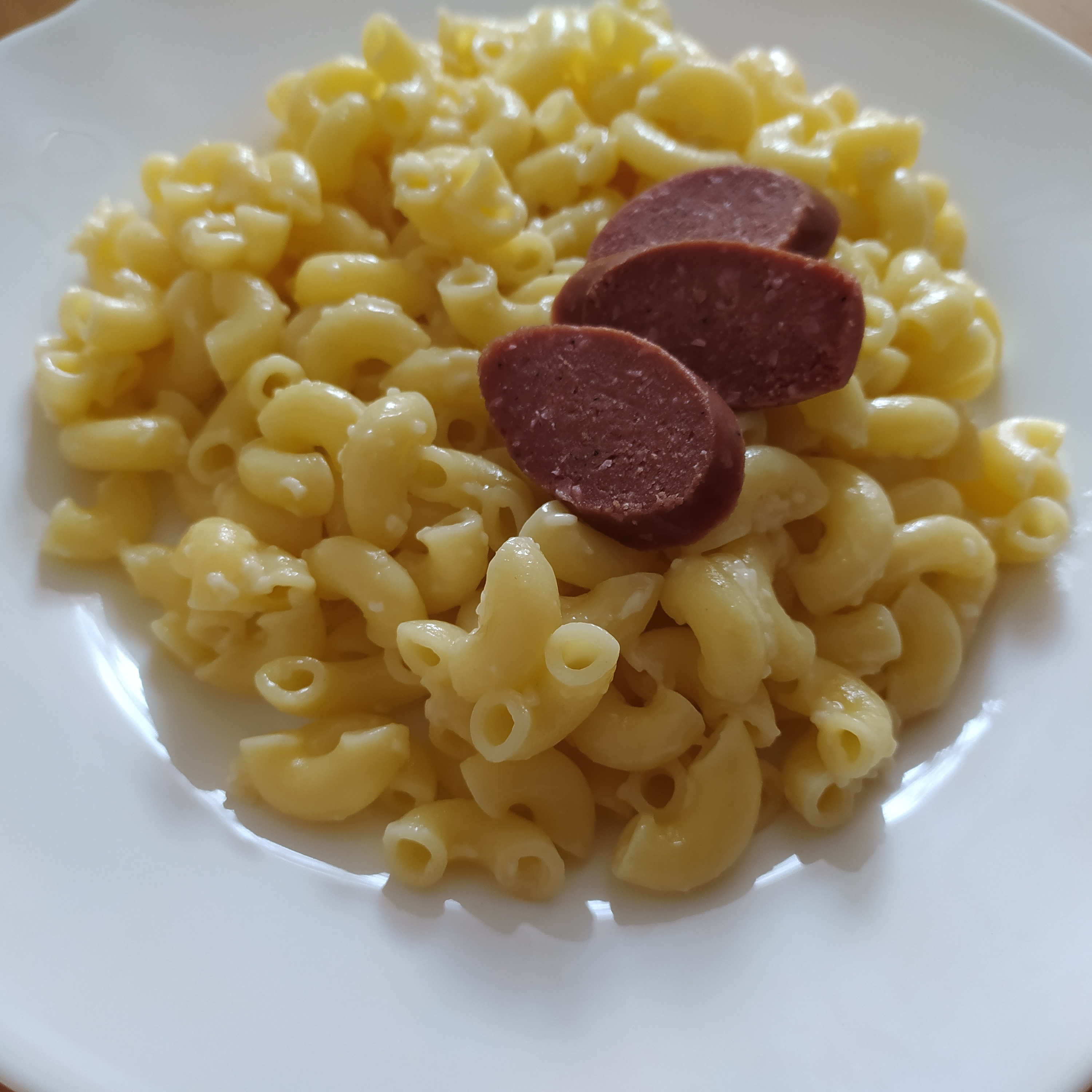 Макароны с сыром и сливками (веган)