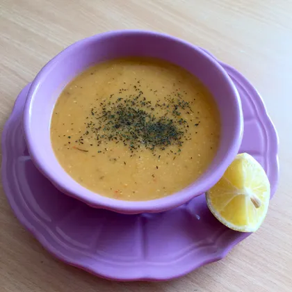 Турецкий суп из чечевицы (mercimek çorbası)