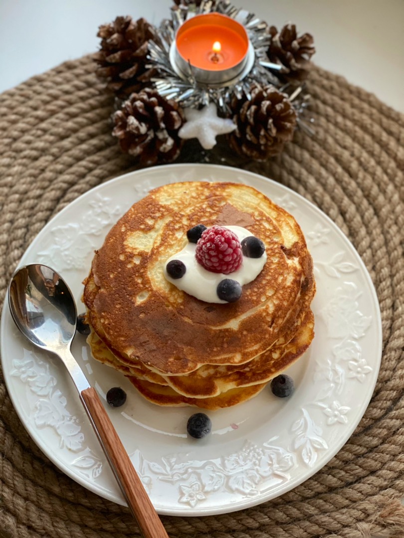 Творожные ПП-панкейки🥞