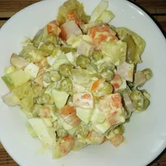 Салат с горошком 🥗