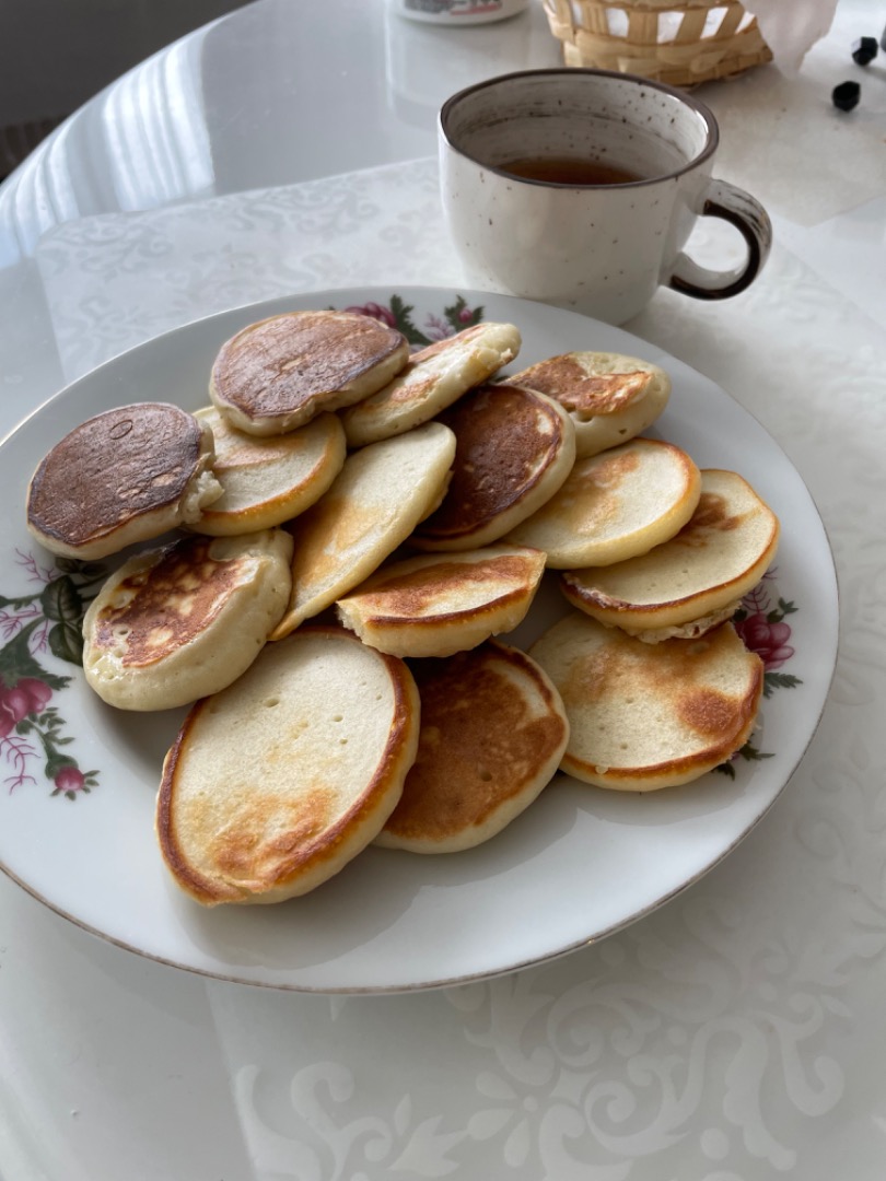 Оладушки на прокисшем кефире