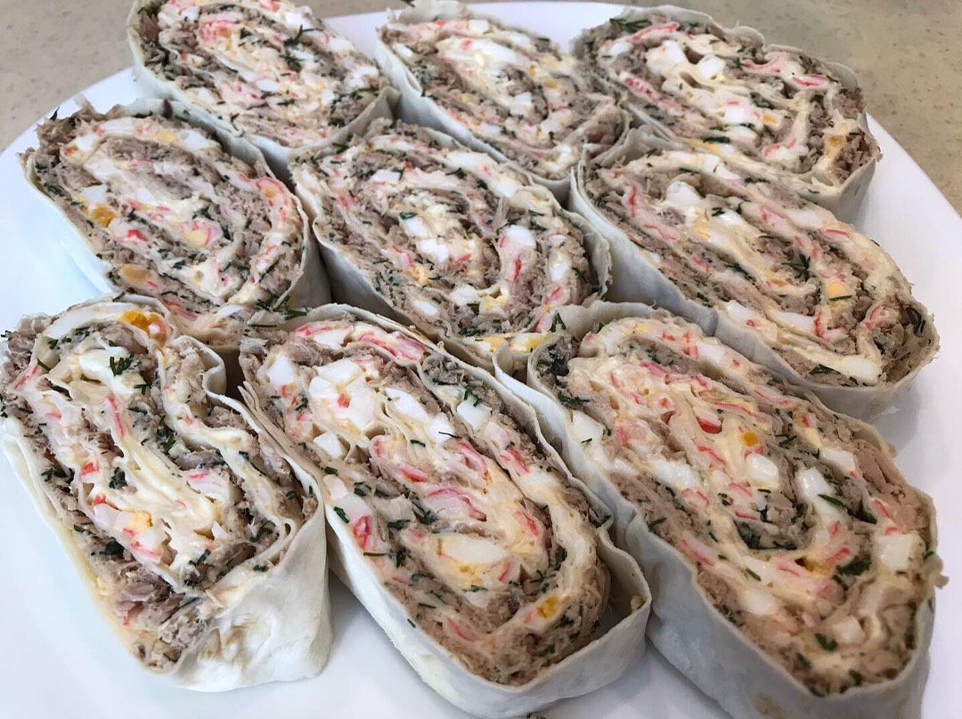 Рулет из лаваша