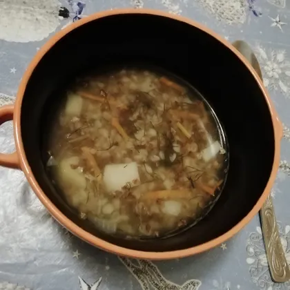 Суп гречневый