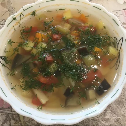 Овощной суп с гречкой #пп