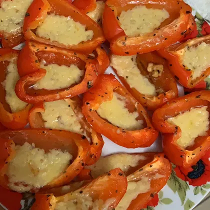 Сладкий перец запечённый с сыром по рецепту Марины Безносковой