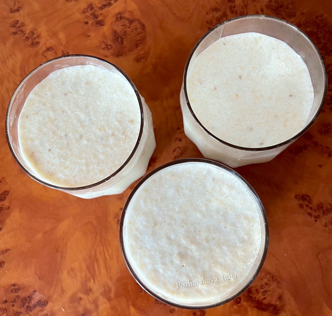 Молочный коктейль из трёх ингредиентов