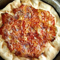Галета с помидорами и сыром 