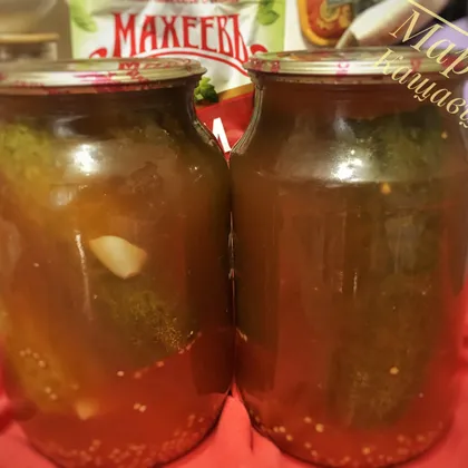 Маринованные огурцы с кетчупом