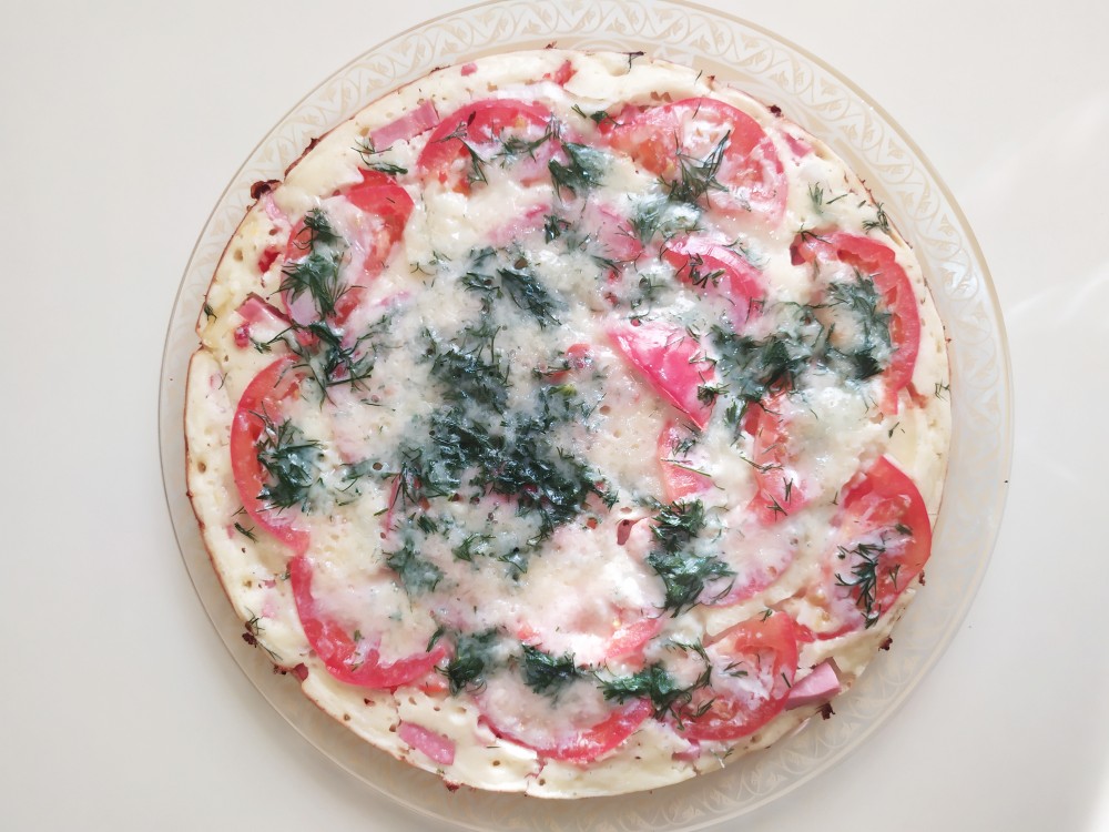 Рецепт: Пицца за 15 минут на сковороде | На кефире и майонезе