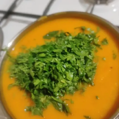 Тыквенный суп-пюре с сельдереем