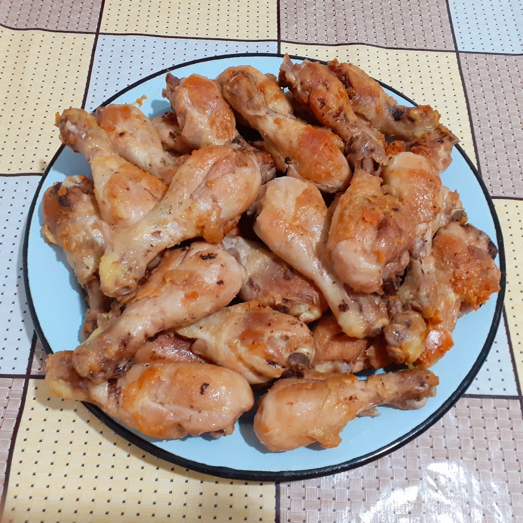 Жареные окорочка