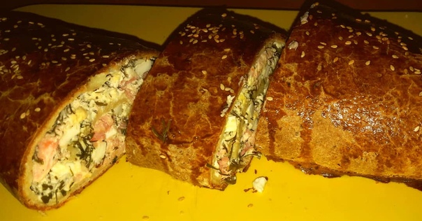 Рулет с сёмгой