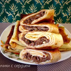 Блинчики с сердцем