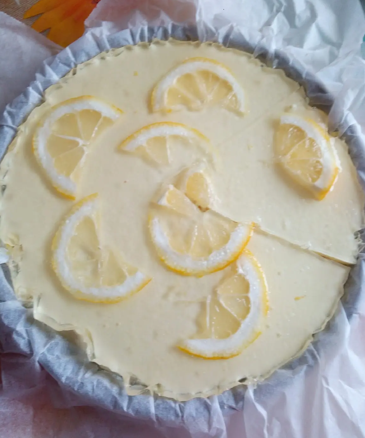 Лимонный чизкейк с желе 🍋