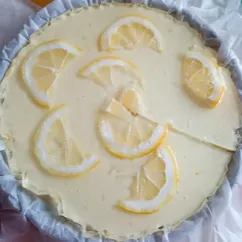 Лимонный чизкейк с желе 🍋