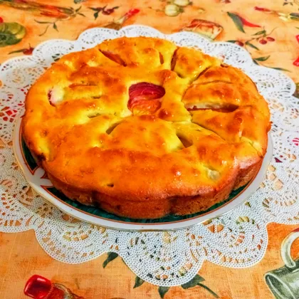 Пирог с нектаринами