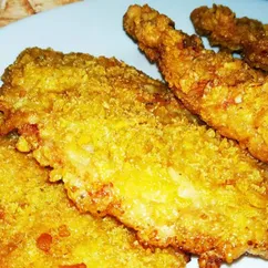 Отбивные из курицы как стрипсы в KFC