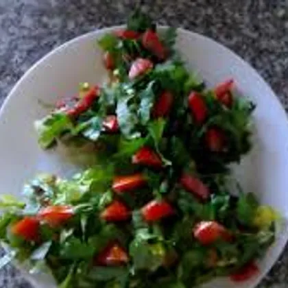 Новогодний салат ёлка - овощной витаминный салат