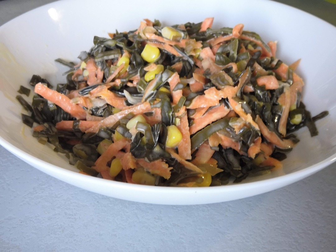 Салат из морской капусты без майонеза - рецепты с фото