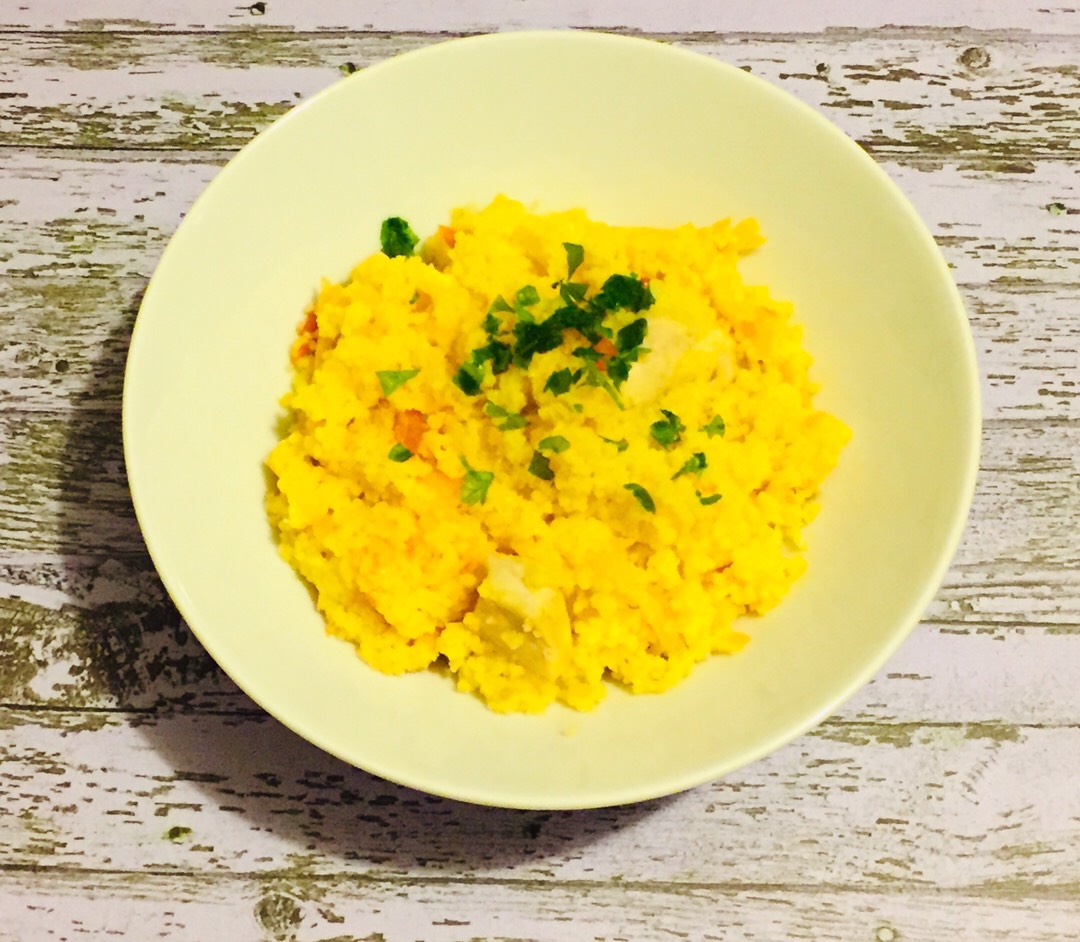 Кускус с курицей и овощами🍛
