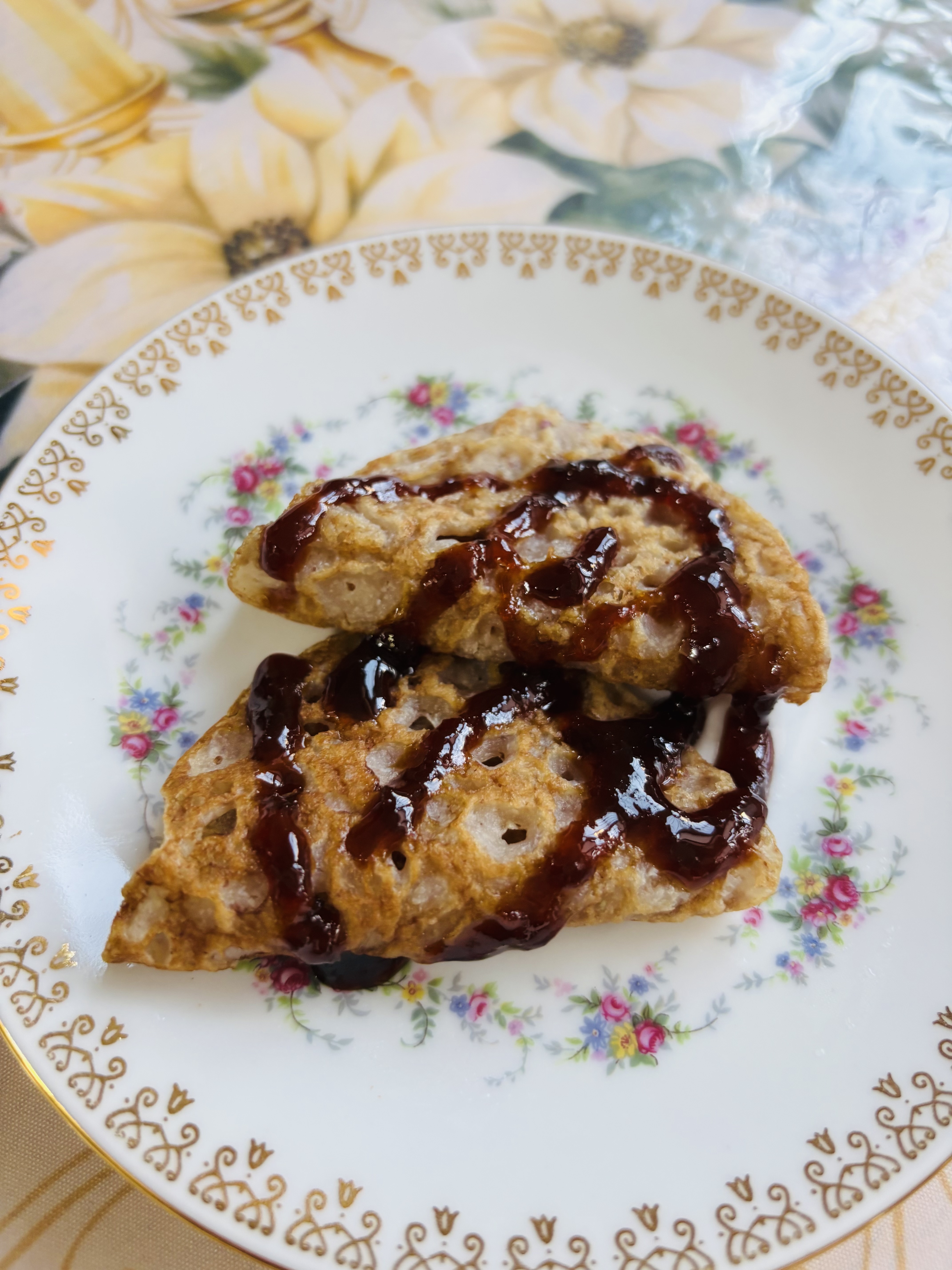 Блинчики из зелёной гречки