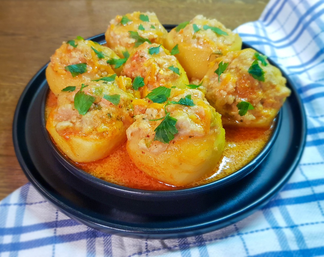 Картофельные бочонки в мультиварке