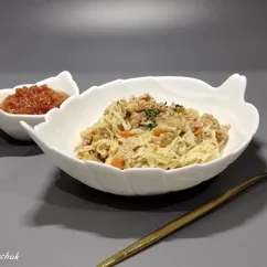 Вермишель с фаршем