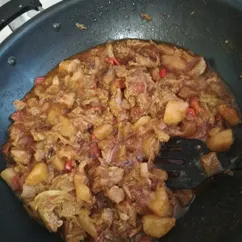 Овощное рагу с мясом