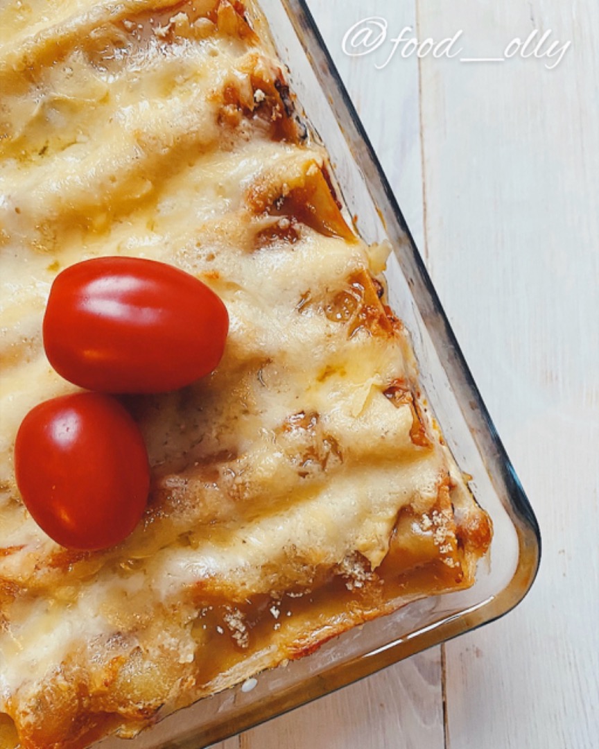 Каннеллони с мясной начинкой