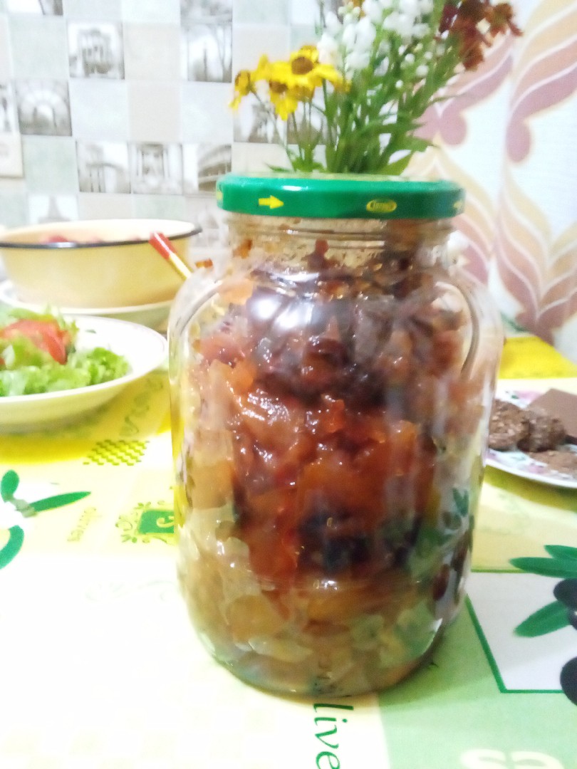 Яблочное варенье с апельсином