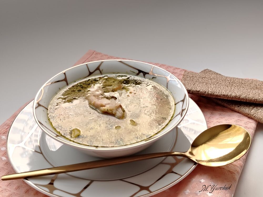 Куриный суп с макаронными изделиями и картошкой