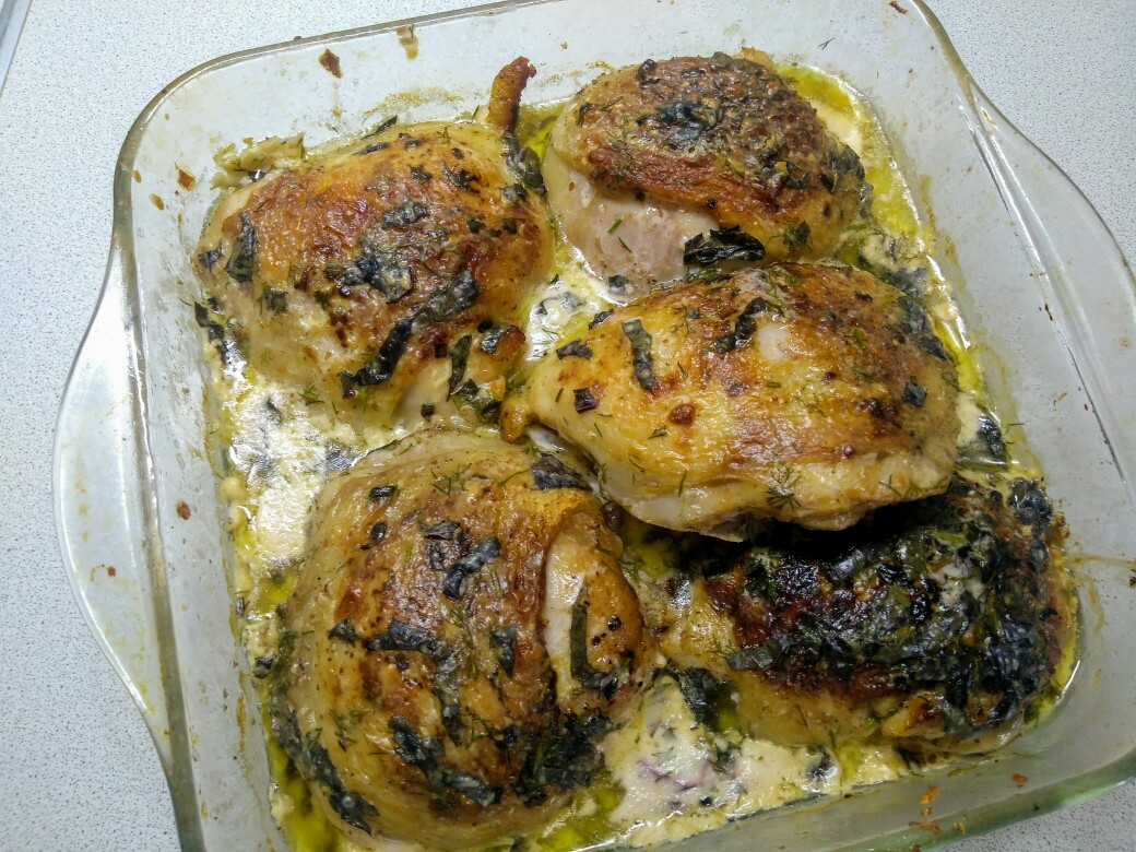 Курица Чкмерули