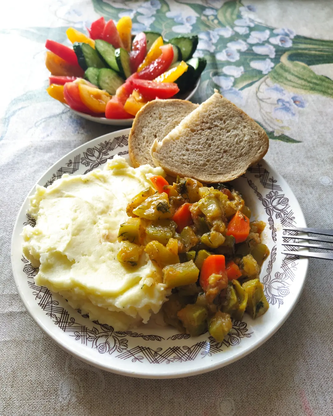 🌿Рагу из кабачков