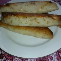 Французские блинчики с мясом и грибами