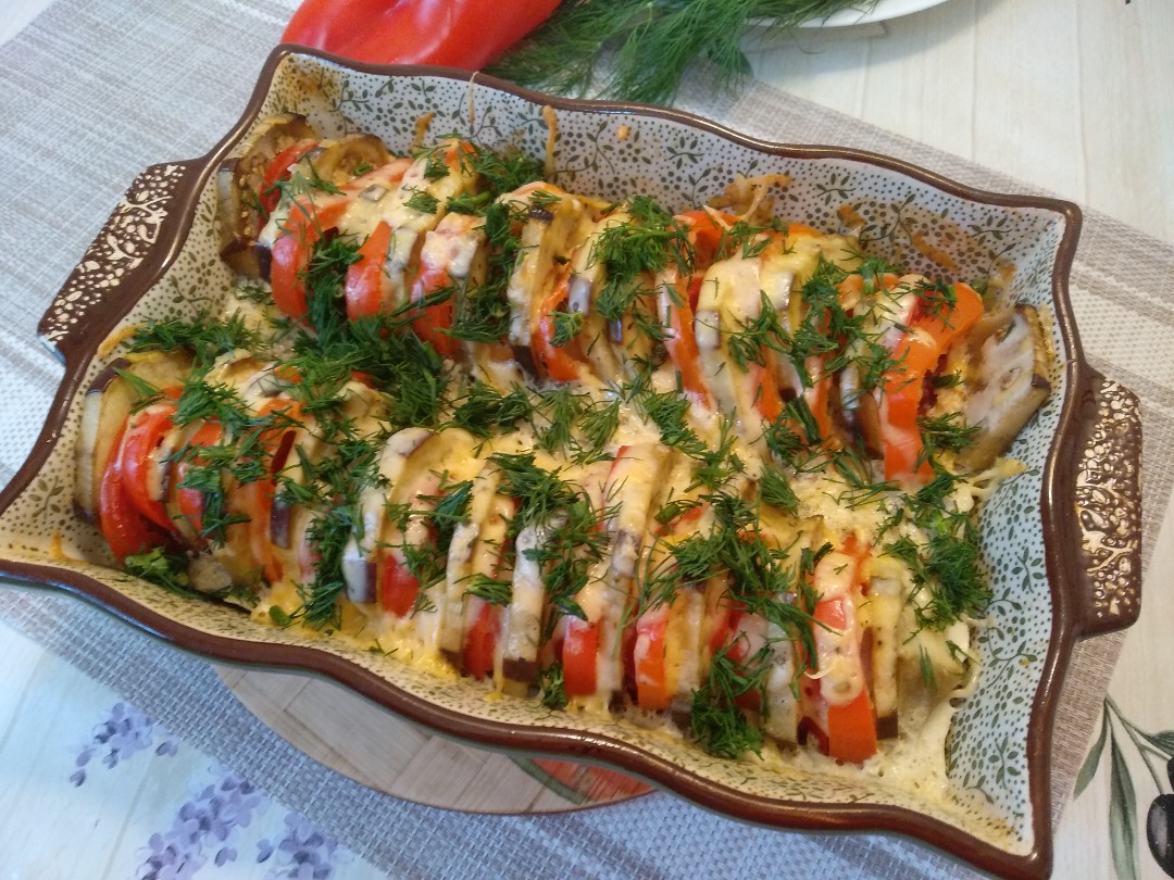 Рататуй с сыром